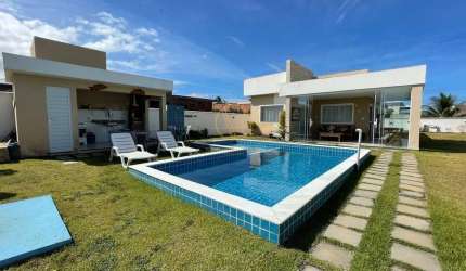 Alugo Temporada - Casa com 3/4 - Aluguel - Barra de Jacuípe - Alugo temporada