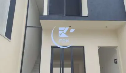 Sobrado em construção com 3 dorms, sendo 1 suíte, fino acabamento e moderno