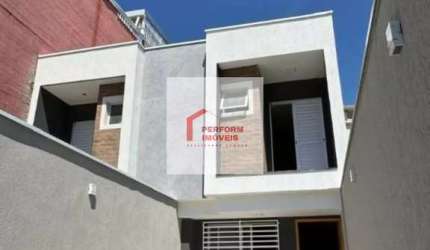 Sobrado novo com 2 suítes á venda no Jardim Vila Formosa / SP.