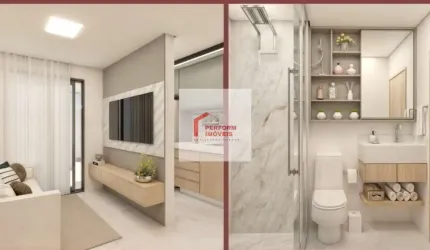 Apartamento á venda com 2 dormitórios e garden no bairro Vila Marieta / SP.