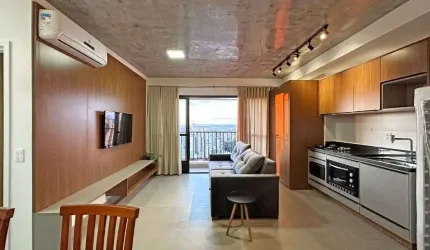 Apartamento de 67 m² com 02 quartos para alugar por R$ 5.000/mensais no Setor Oeste - Goiânia