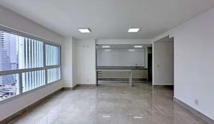 Apartamento de 114m² com 03 suítes plenas disponível para locação por R$6.500,00 mensais no Setor Marista em Goiânia/GO