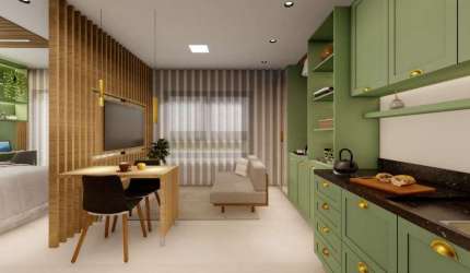 Flat de 39 m² à venda por R$ 625.000 no Setor Bueno - Goiânia/GO