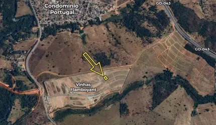 Lote de 270 m² à venda por R$ 405.000 no Vinhas Flamboyant - Goiânia/GO