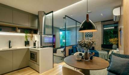 Flat com 1 dormitório à venda, 39 m² por R$ 814.050,00 - Setor Marista - Goiânia/GO