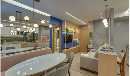 Apartamento de 57 m² com 02 quartos à venda por R$ 395.000 no Setor Criméia Oeste - Goiânia