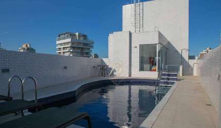 APARTAMENTO DECORADO, À 1 QUADRA DA PRAIA, LAZER COMPLETO NA CIDADE DE SANTOS!!!