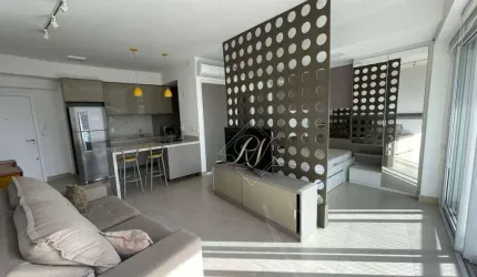APARTAMENTO STUDIO, MOBILIADO, FRENTE AO MAR, LAZER COMPLETO NA CIDADE DE SANTOS!!!