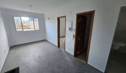 PRÉDIO NOVO, 2 ELEVADORES, PISO EM TODO O APARTAMENTO NA CIDADE DE SANTOS!!!