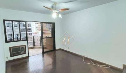 APARTAMENTO SUPER AMPLO, FRENTE, SACADA NA SALA, 2 DORMITÓRIOS, LAZER COMPLETO, NA QUADRA DA PRAIA NA CIDADE DE SANTOS!!!