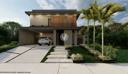 Casa em construção com 4 dormitórios (3 suítes, sendo 1 térrea) no Real Park San