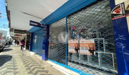 Ampla loja para locação e venda localizada na rua Dr. Bozano.
