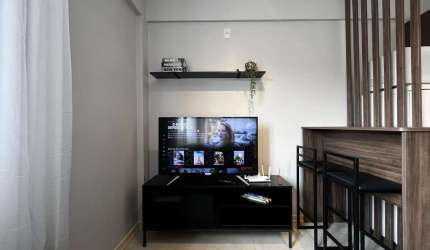 Apartamento 100% mobiliado no centro!