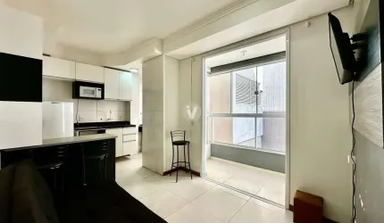 Um dormitório com Garagem Semi-mobiliado ao lado da Fadisma.