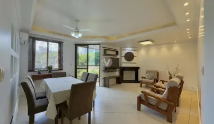 Cobertura duplex central com terraço 3 dormitórios e 2 vagas de garagem