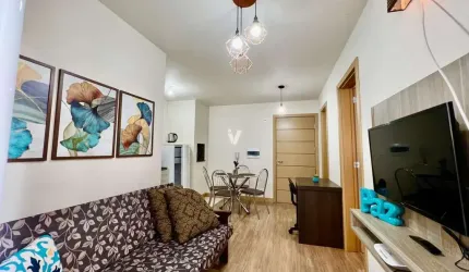 Oportunidade apartamento mobiliado 1 dormitório com garagem