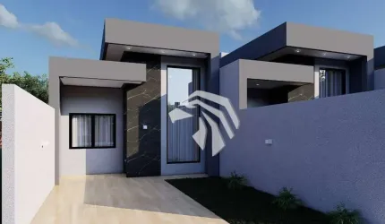 Casa com 2 dormitórios à venda, 64 m² por R$ 450.000 - Parque Verde - Cascavel/PR