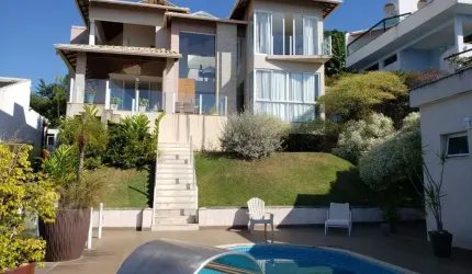 Casa com a melhor vista panorâmica da Lagoa central no condomínio mais valorizado de Lagoa Santa