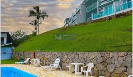 Apartamento pé na areia em Caraguatatuba, Martim de Sá, com 1 dormitório