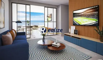Apartamento composto por 3 quartos com Área de Lazer Completa á venda na Praia da Cerca, Guarapari-ES - Realize Negócios Imobiliários.