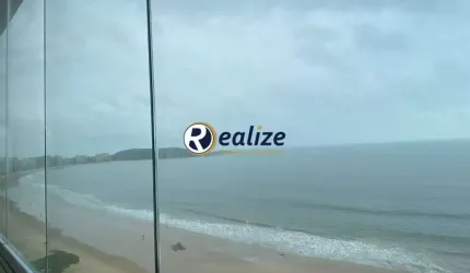 Apartamento composto por 3 quartos frente mar á venda na Praia do Morro, Guarapari-ES - Realize Negócios Imobiliários.