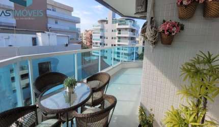 Apartamento para Venda em Cabo Frio, Passagem, 2 dormitórios, 1 suíte, 3 banheiros, 2 vagas