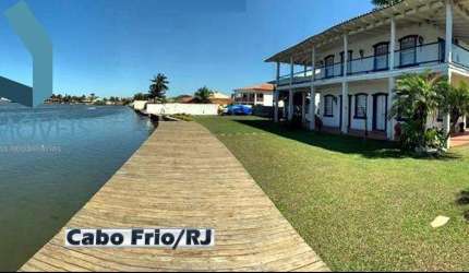 Casa para Venda em Cabo Frio, Ogiva, 7 dormitórios, 12 banheiros, 6 vagas