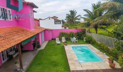 Casa para Venda em Cabo Frio, Foguete, 7 dormitórios, 7 suítes, 7 banheiros, 2 vagas