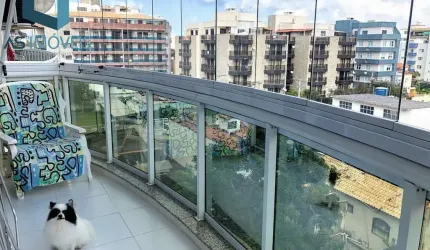 Apartamento para Venda em Cabo Frio, Passagem, 3 dormitórios, 1 suíte, 3 banheiros, 2 vagas