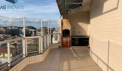 Cobertura para Venda em Cabo Frio, Braga, 4 dormitórios, 3 suítes, 4 banheiros, 2 vagas