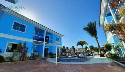 Casa em Condomínio para Venda em Cabo Frio, Ogiva, 4 dormitórios, 1 suíte, 3 banheiros, 1 vaga