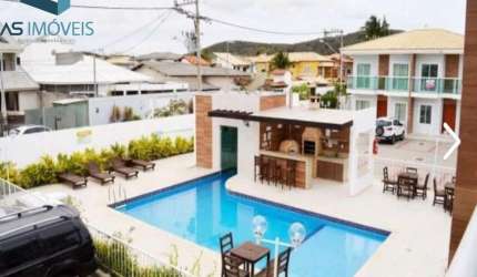 Casa em Condomínio para Venda em Cabo Frio, Portinho, 3 dormitórios, 2 suítes, 3 banheiros, 1 vaga