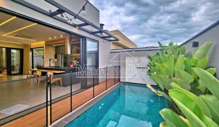 Casa térrea à venda no Condomínio Alto do Castelo, próximo ao Outlet Santa Maria - Ribeirão Preto/SP