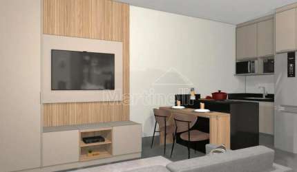 Apartamento mobiliado de 47m² de área útil para locação no Condomínio Le Monde Parc, próximo ao Parque Carlos Raya - Bairro Jardim Botânico, Ribeirão Preto/SP.