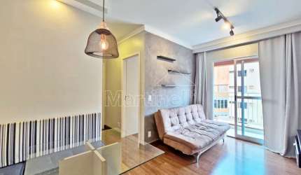 Apartamento semi mobiliado de 54m², próximo a UNAERP - Bairro Iguatemi, Ribeirão Preto/SP.