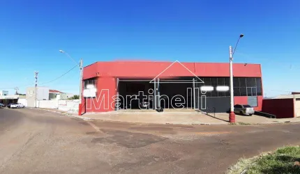 Galpão Comercial de 1.100m² de área construída para locação, próximo a Rodovia Abraão Assed - Bairro Centro, Serrana/SP.