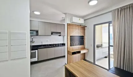 Flat mobilado à venda no Edifício Fiúsa One, próximo à Avenida Presidente Vargas - Ribeirão Preto/SP.
