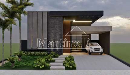 Casa térrea à venda no Condomínio Alto do Castelo Residencial, próximo a Fazenda Santa Maria - Ribeirão Preto/SP.