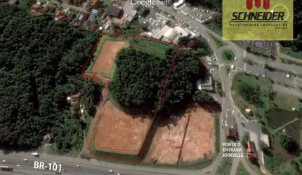 Terreno à venda no bairro Glória em Joinville/SC