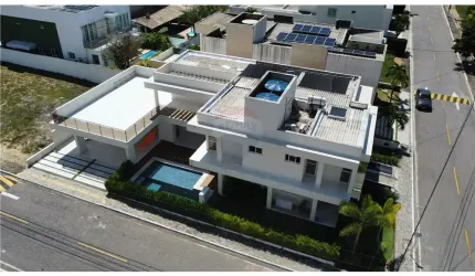 Luxuosa Casa Duplex 04 Suites no Condomínio Ponta Negra Boulevard