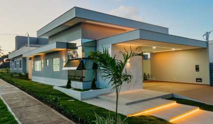 Belíssima Casa 3/4 Sendo 02 Suites No  Ecoville 2