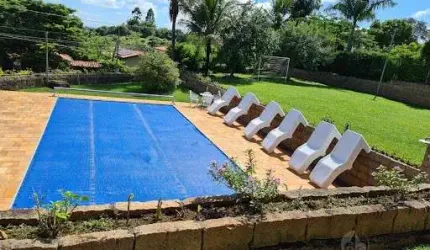 BELÍSSIMA CHÁCARA À VENDA NO CAFEZAL VI, EM ITUPEVA - A/C 500 m², TE 1.760 m², Mobiliada, 06 suítes c/ closet e ar, lazer completo. Estuda permuta.