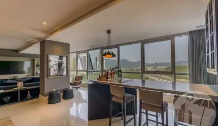 Marina Beach Towers com 4 Suítes 4 Vagas e garagem para Barco