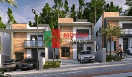 Casa em condomínio fechado com 3 quartos à venda na Rua Três Marias, 100, Bosque, Vinhedo, 137 m2 por R$ 1.080.000