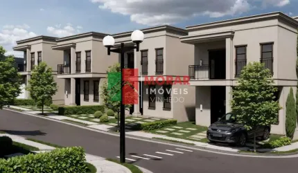 Casa em condomínio fechado com 3 quartos à venda na Avenida João Páffaro, 200, Pinheirinho, Vinhedo, 150 m2 por R$ 1.042.500