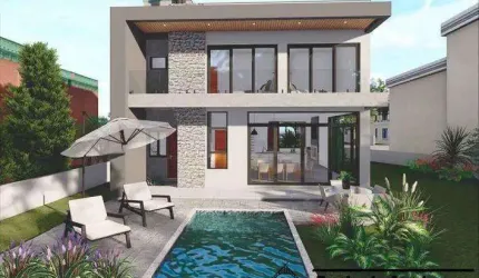 Casa em Condomínio para Venda em Passo de Torres, Novo Passo, 5 dormitórios, 4 suítes, 5 banheiros, 3 vagas