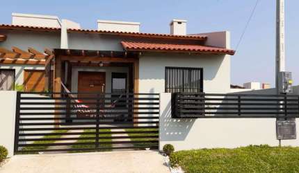 Casa para Venda em Passo de Torres, Praia Azul, Sc, 2 dormitórios, 1 suíte, 2 banheiros, 1 vaga