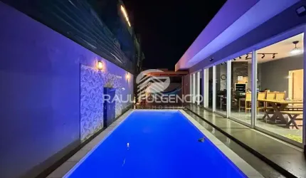 CASA EM CONDOMINIO | SUN LAKE | 3 QUARTOS SENDO 1 SUITE MASTER |
