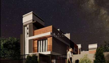 Sobrado com 3 dormitórios à venda, 112 m² por R$ 439.000 - Alto Boqueirão - Curitiba/PR