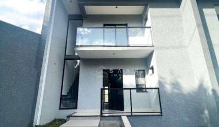 Sobrado com 3 dormitórios à venda, 179 m² por R$ 850.000 - Boneca do Iguaçu - São José dos Pinhais/PR